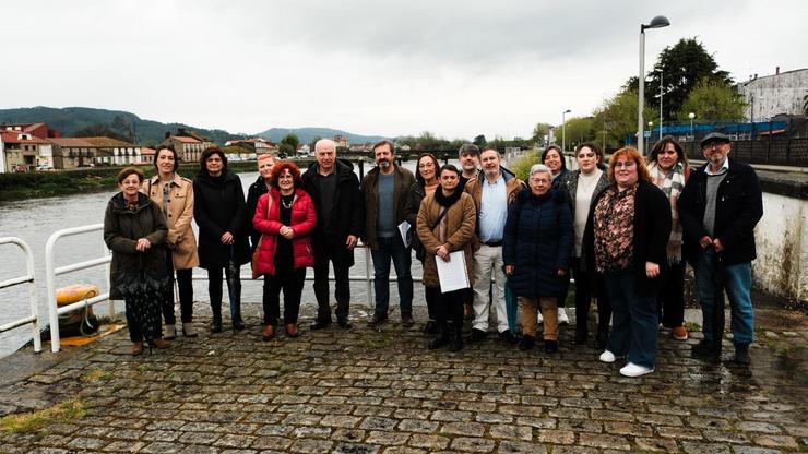 Deputados e senadores del BNG en Pontecesures. BNG / Europa Press