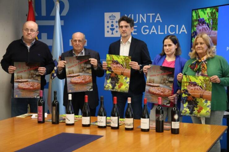 Presentación da 29 Mostra de Viños da Ribeira Sacra de Pantón. Foto: Xunta de Galicia.