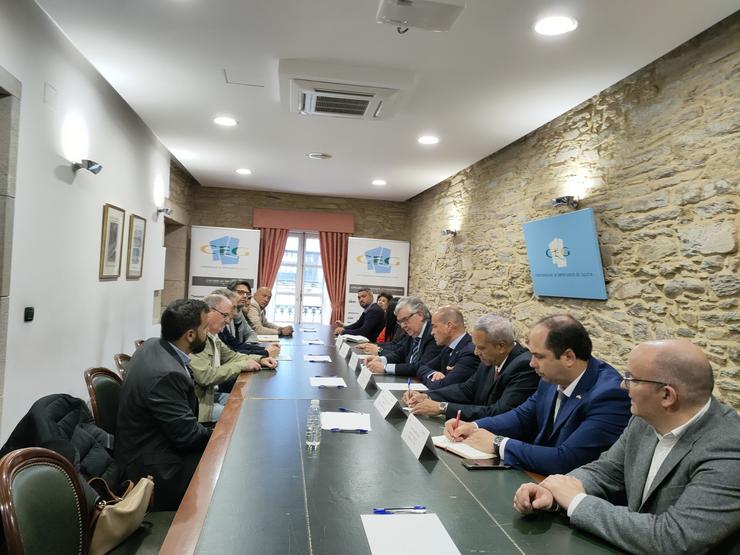 Unha delegación de empresas cubanas visita Galicia para aumentar relacións comerciais en agroalimentación e tecnoloxía / CEG