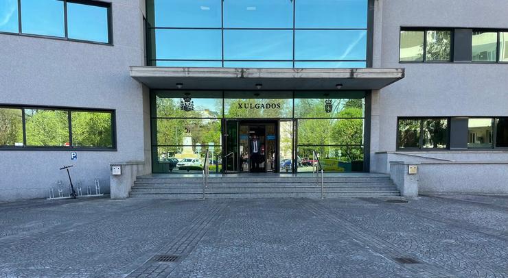 Fachada do edificio do Xulgado do Penal número 2 de Lugo. En Lugo, a 22 de maio de 2024 / Arquivo