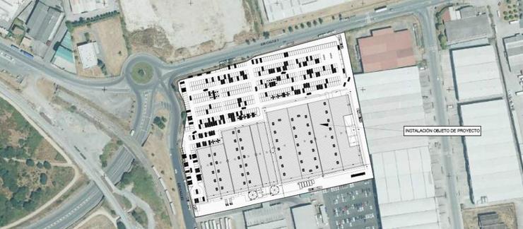 Proxecto do complexo comercial de Ourense