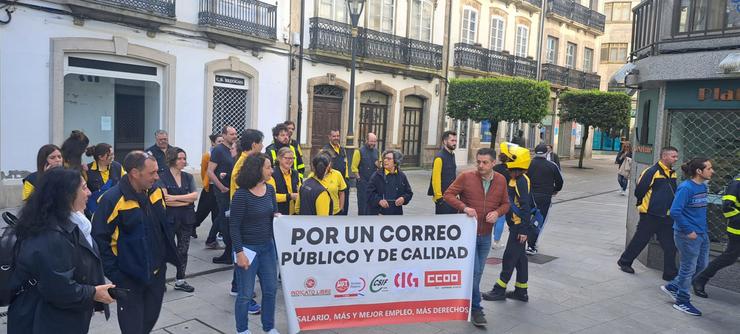 A CSIF ameaza con novas accións reivindicativas se non se soluciona a 'falta de persoal' en Correos.. CSIF 