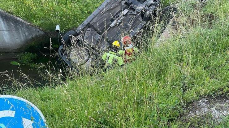 Accidente que se saldou co falecemento dun octoxenario na AC-542 ao seu paso por Infesta, en Betanzos 