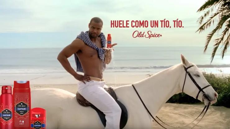 Anuncio do desodorizante Old Spice / Commons