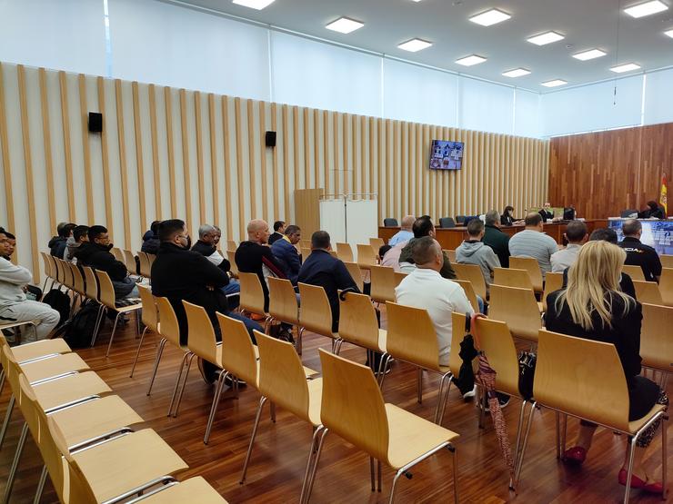 Imaxe da vista deste venres do xuízo polo Karar. / Europa Press