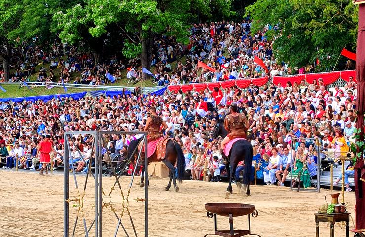 Circo romano no Arde Lucus 2024 / GC