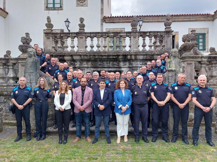 Imaxe do encontro de mandos de policías nacionais e locais.. POLICÍA NACIONAL / Europa Press