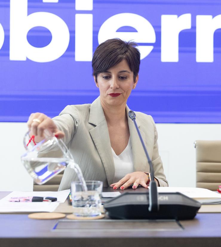 A ministra de Vivenda e Axenda Urbana, Isabel Rodríguez, reúnese coas comunidades autónomas no marco da Conferencia Sectorial de Vivenda e Axenda Urbana./ Eduardo Parra - Europa Press