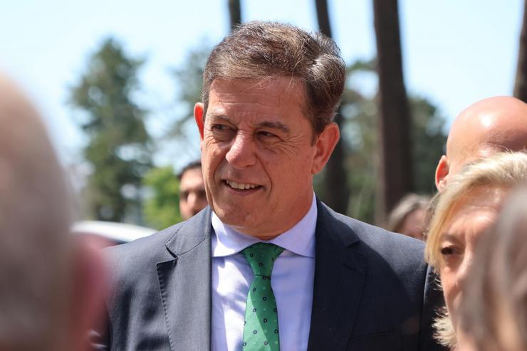 O secretario xeral do PSdeG, José Ramón Gómez Besteiro.. PSDEG 