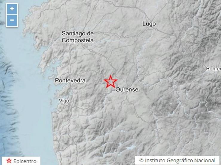 Terremoto no Carballiño / IGN