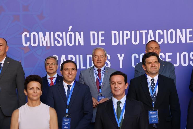 O presidente da Deputación de Lugo, José Tomei, participa na Comisión de Deputacións Provinciais, Consellos e Cabidos Insulares da Federación Española de Municipios e Provincias (FEMP) en Sevilla.. DEPUTACIÓN DE LUGO / Europa Press