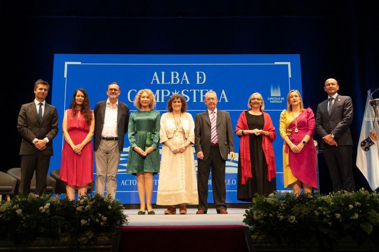 Segunda edición do acto institucional do Concello de Santiago 