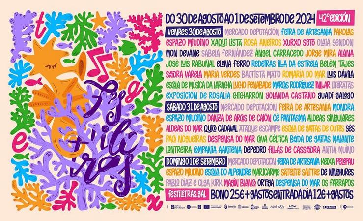 Cartel Festiletras 2024 / Festiletras