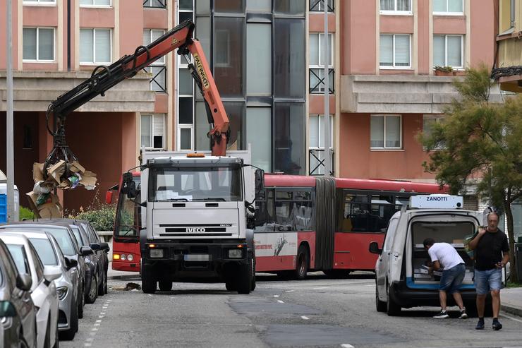 Operativo de limpeza pola emerxencia sanitaria debido á folga na recollida de lixo / M. Dylan - Arquivo / Europa Press