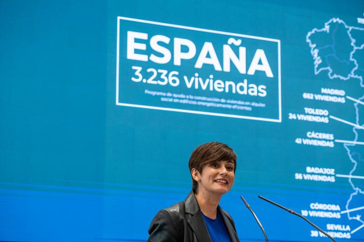 A ministra de Vivenda e Axenda Urbana, Isabel Rodríguez  /Matias Chiofalo 