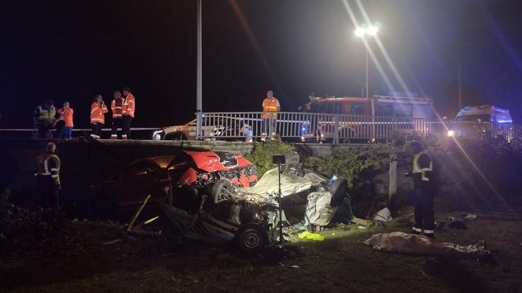 Accidente con dous falecidos en Sanxenxo. CONCELLO DE SANXENXO / Europa Press