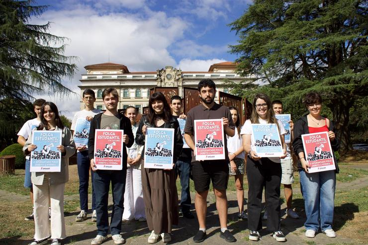 Os alumnos galegos, chamados a secundar o próximo 2 de outubro a folga convocada por 