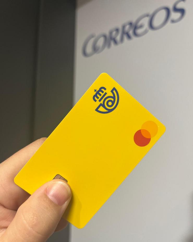 Cartón Correos Prepagamento Mastercard.. CORREOS 