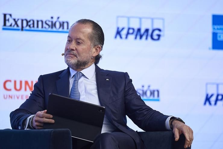 O presidente de ABANCA, Juan Carlos Escotet 