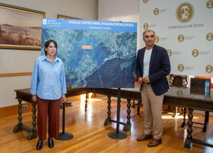 Xunta destaca como 'prioritario' construír o parque empresarial de Fragamoeira e prevé o seu inicio a finais de 2027. ECGR 