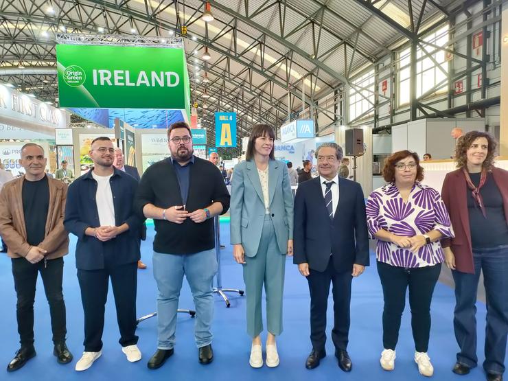 Visita da portavoz nacional do BNG, Ana Pontón, á 26ª Feira Conxemar, en Vigo, a 8 de outubro de 2025 