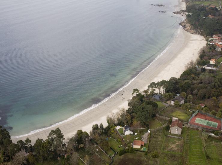 Praia de Lapaman, en Marin / Turismo de Galicia