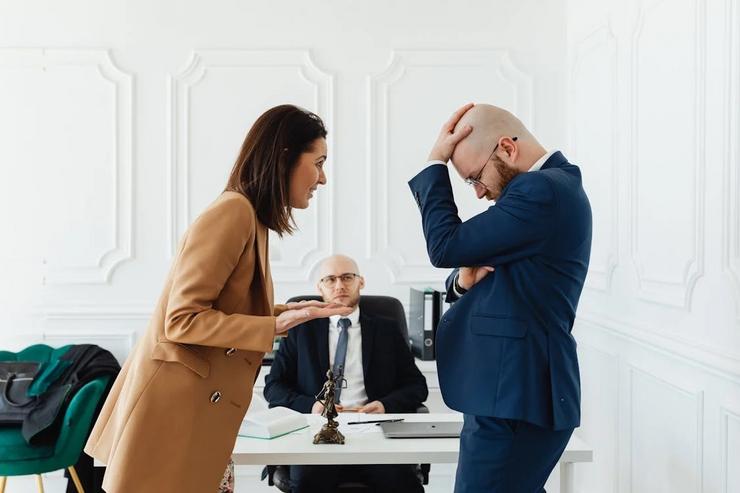 Representación dun divorcio / Cedida