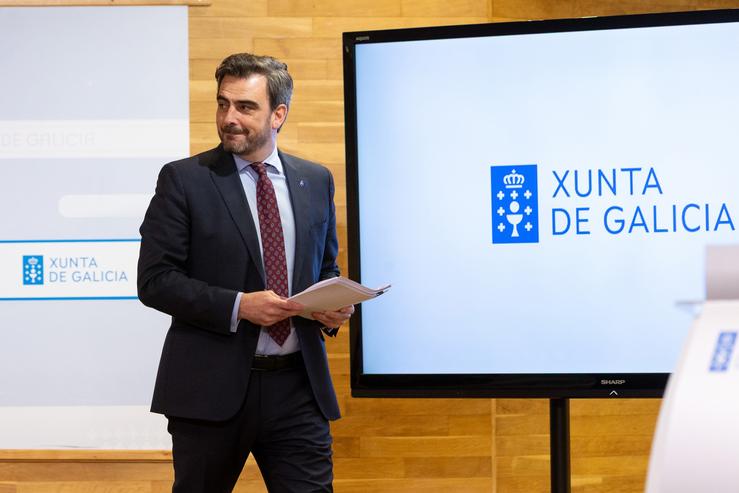 O conselleiro de Presidencia, Xustiza e Deporte, Diego Calvo / XUNTA