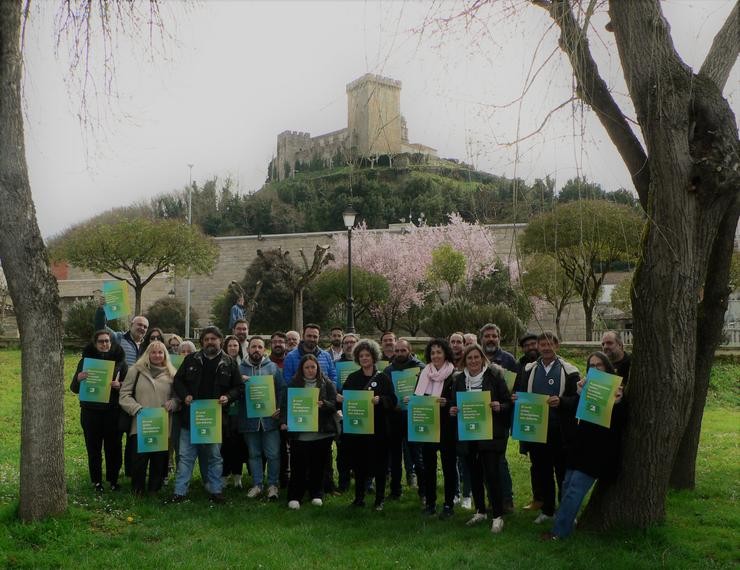 Xuntanza en Monforte de candidaturas municipalistas que impulsaron o manifesto "Agora Galiza" / remitida