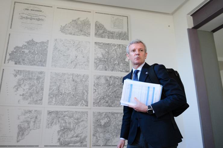 O presidente da Xunta, Alfonso Rueda, tras a reunión do Consello / XUNTA