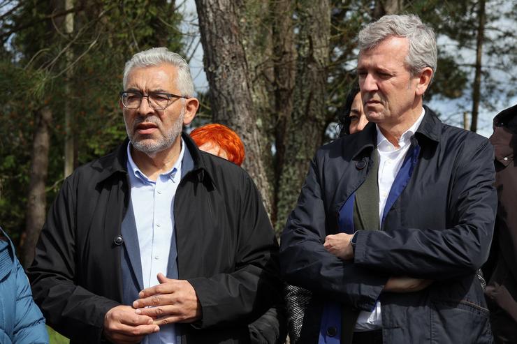 O alcalde de Lugo, Miguel Fernández, xunto ao presidente da Xunta, Alfonso Rueda / CONCELLO LUGO