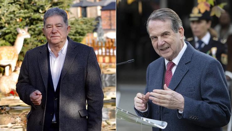 Miguel Anxo Fernández Lores e Abel Caballero 