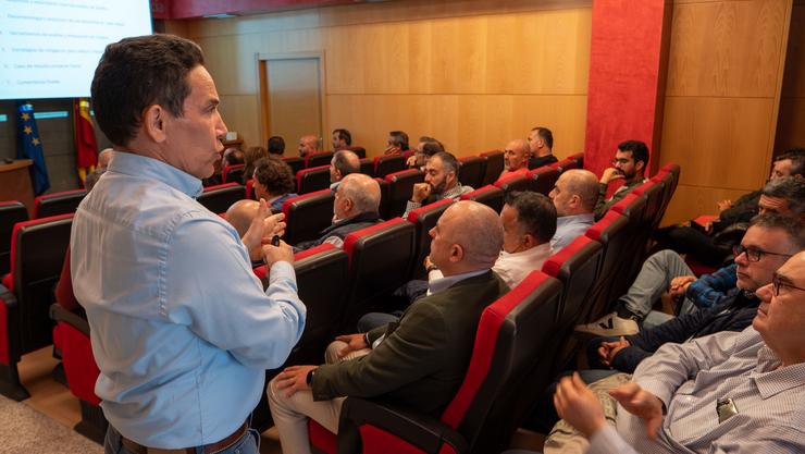Xornada técnica na na sede do Colexio Oficial de Enxeñeiros Técnicos e Graos en Minas e Enerxía de Galicia (COITGME). PROXECTO COBRE SAN RAFAEL 