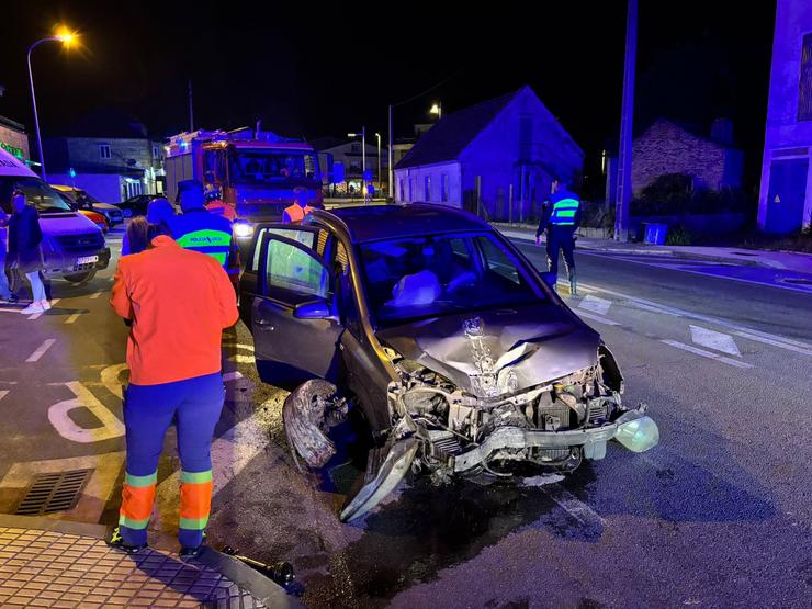 Accidente na estrada PO-504, en Sanxenxo / CONCELLO SANXENXO / Europa Press