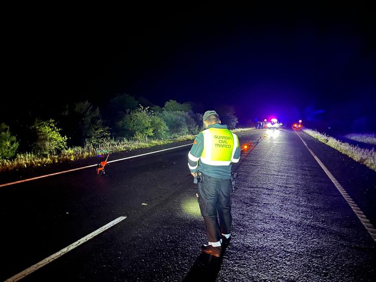 Atropelo mortal en Sandiás / GARDA CIVIL