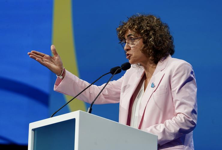 Dolors Montserrat, na clausura do congreso do Partido Popular Europeo (PPE) 