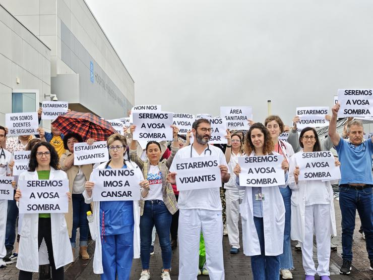Concentración persoal Hospital de Burela 30052025