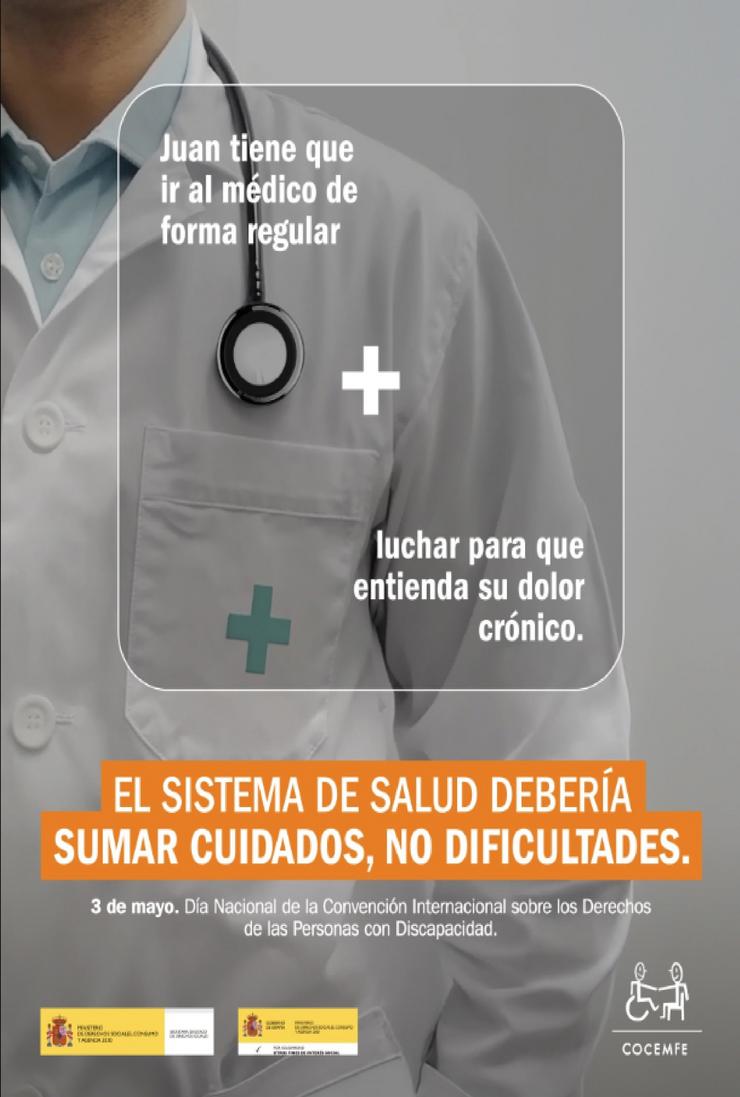 Campaña #SumandoCuidados da COCEMFE / EP
