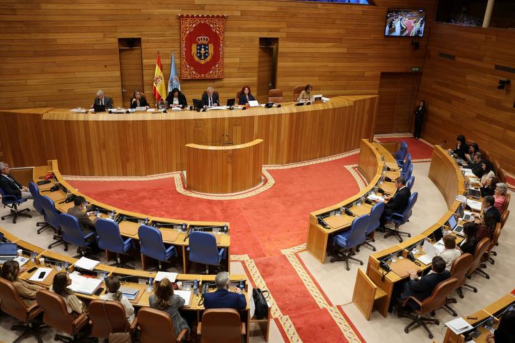 Pleno do Parlamento de Galicia, a 6 de maio de 2025 / PARLAMENTO / Europa Press