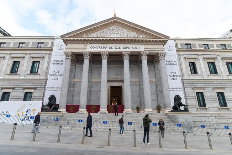 Fachada do Congreso dos Deputados 