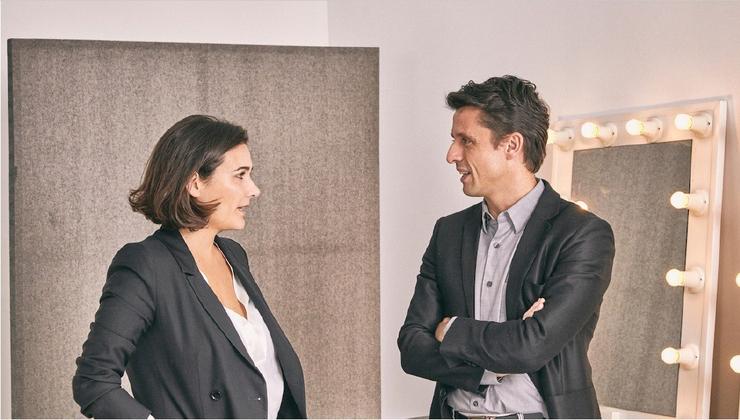Adriana Domínguez e Antonio Puente, principais executivos de Adolfo Domínguez  