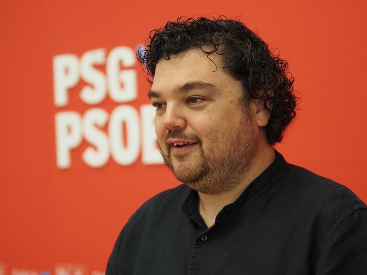 O portavoz da Executiva Nacional do PSdeG, Xullo Torrado.. PSDEG 