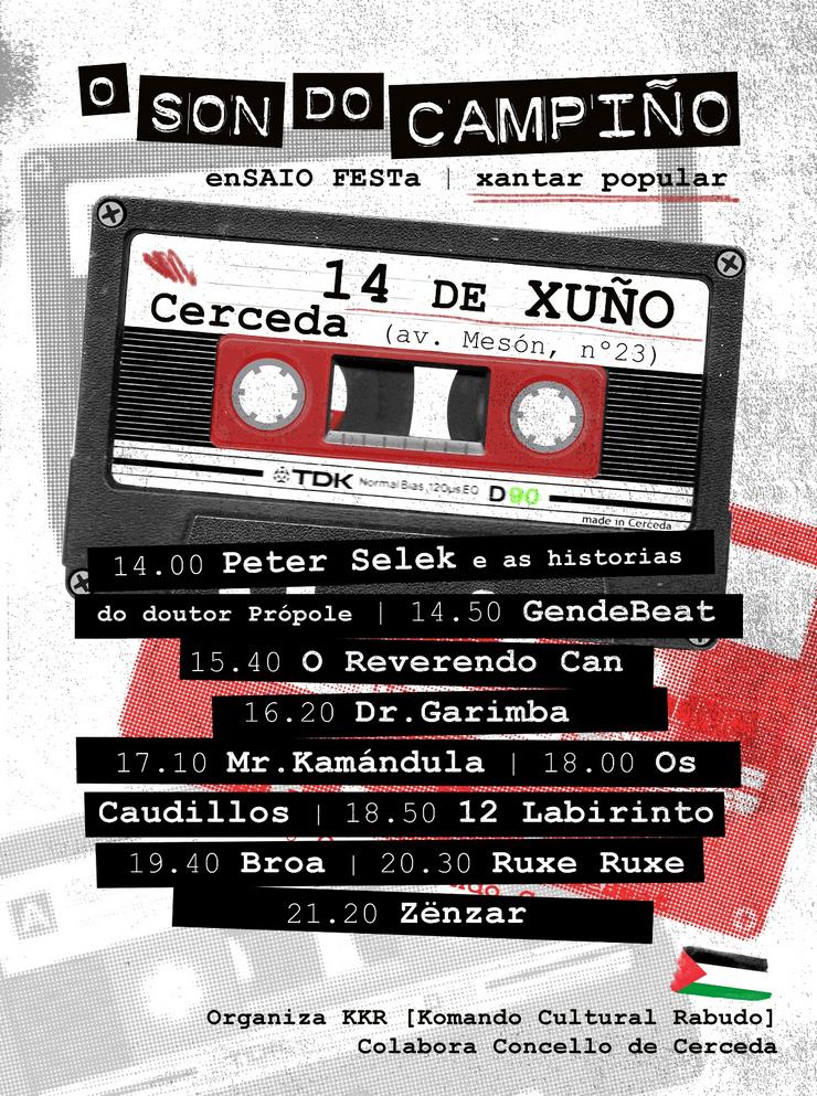 Cartel da primeira edición de “O Son do Campiño” 