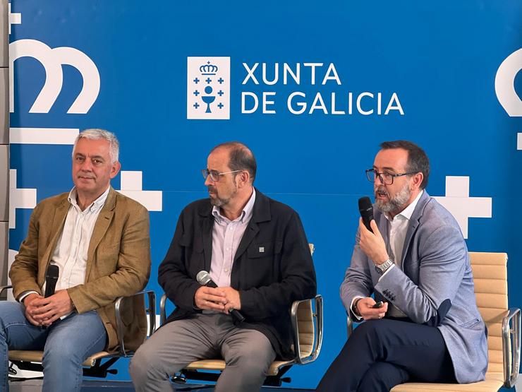 Vicente Feijoo intervén durante a presentación deste ano de Toponimízate / Galicia Confidencial