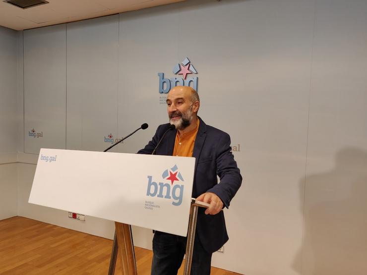 O deputado do BNG no Congreso, Néstor Rego. BNG / Europa Press