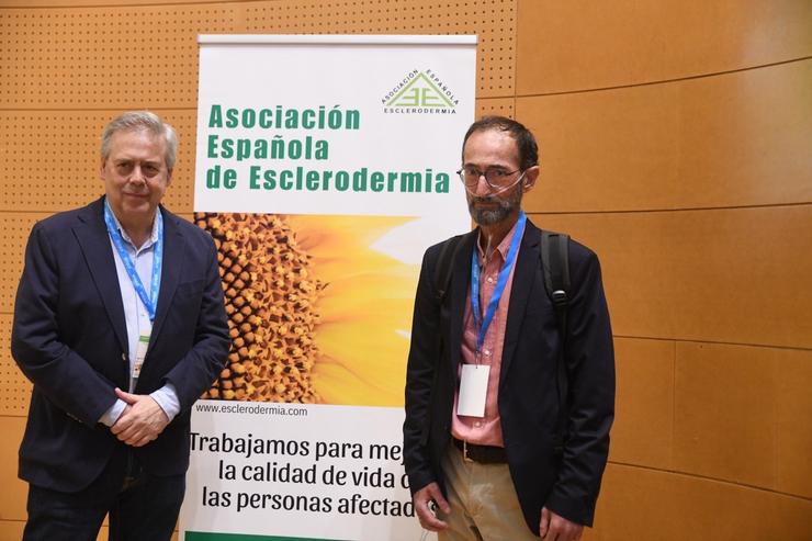 O conselleiro de Sanidade, Antonio Gómez Caamaño, na segunda edición do Congreso Nacional de Esclerodermia para pacientes 