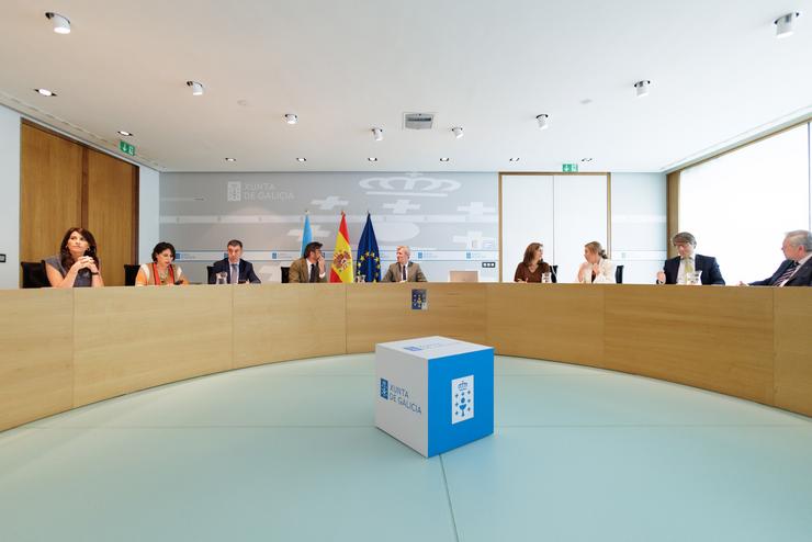 Reunión do Consello da Xunta do 30 de xuño de 2025, presidido por Alfonso Rueda.. XUNTA / Europa Press