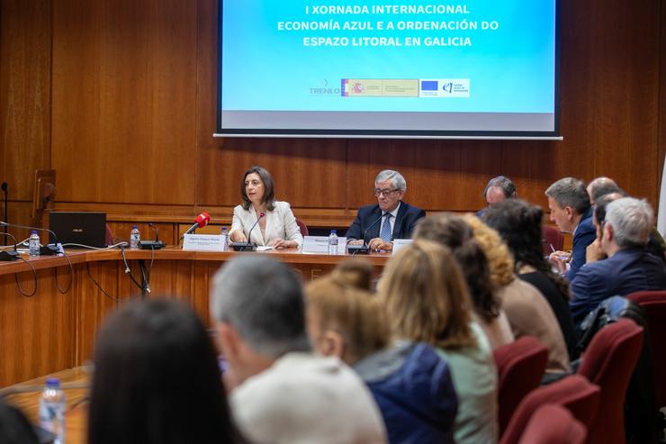 A conselleira de Medio Ambiente e Cambio Climático, Ángeles Vázquez 