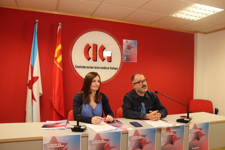 Presentación do noveno congreso de CIG-Ensino. CIG / Europa Press