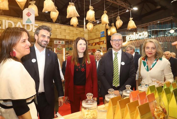 O conselleiro de Presidencia, Xustiza e Deportes da Xunta de Galicia, Diego Calvo, na inauguración. Foto: Xunta de Galicia.